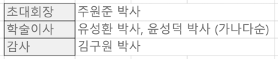 20250514 학회구성 20250514 학회구성